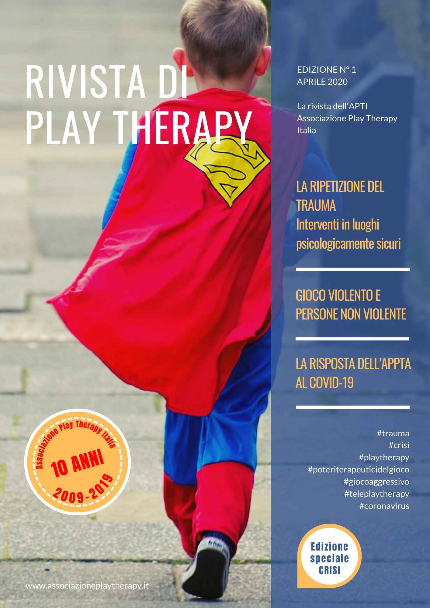rivista di psicologia e play therapy dell'associazione play therapy italia